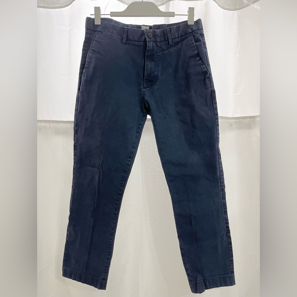 GAP Skinny Khaki Pants (M, 33" waist, navy)